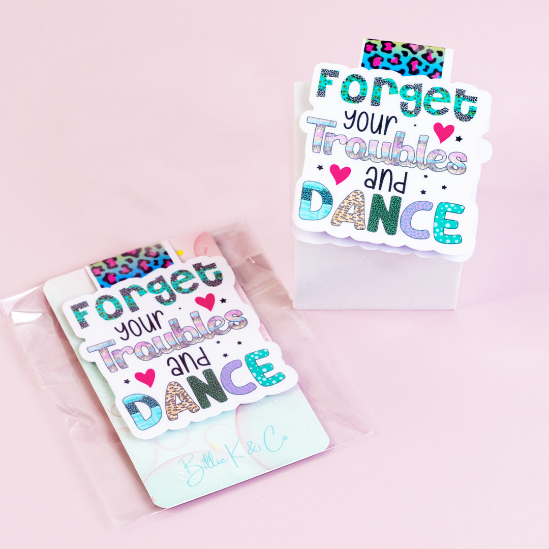 Magnetic Bookmark - Forget Your Troubles