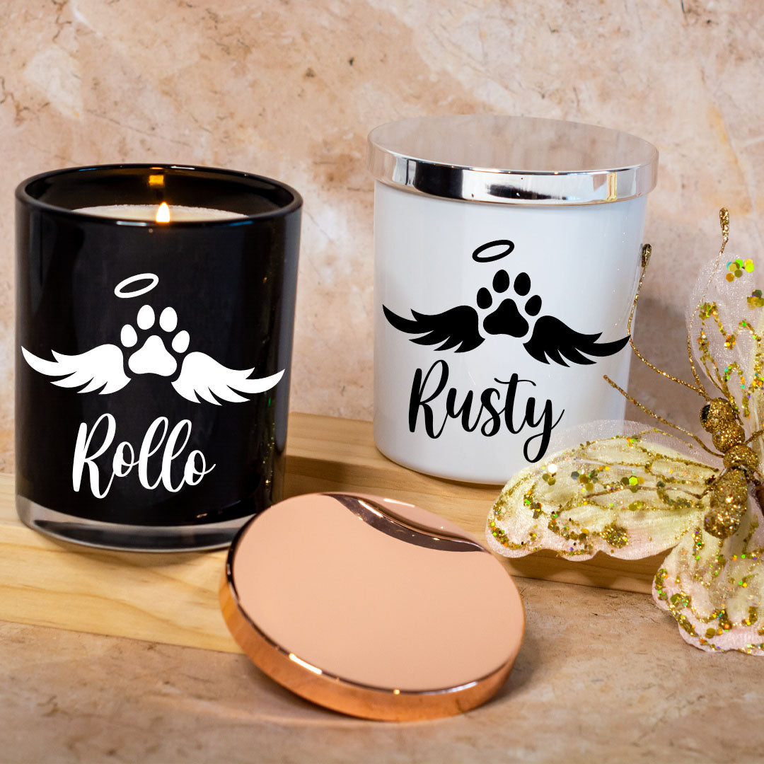 Candles - Pet Memorial, Paw Halo
