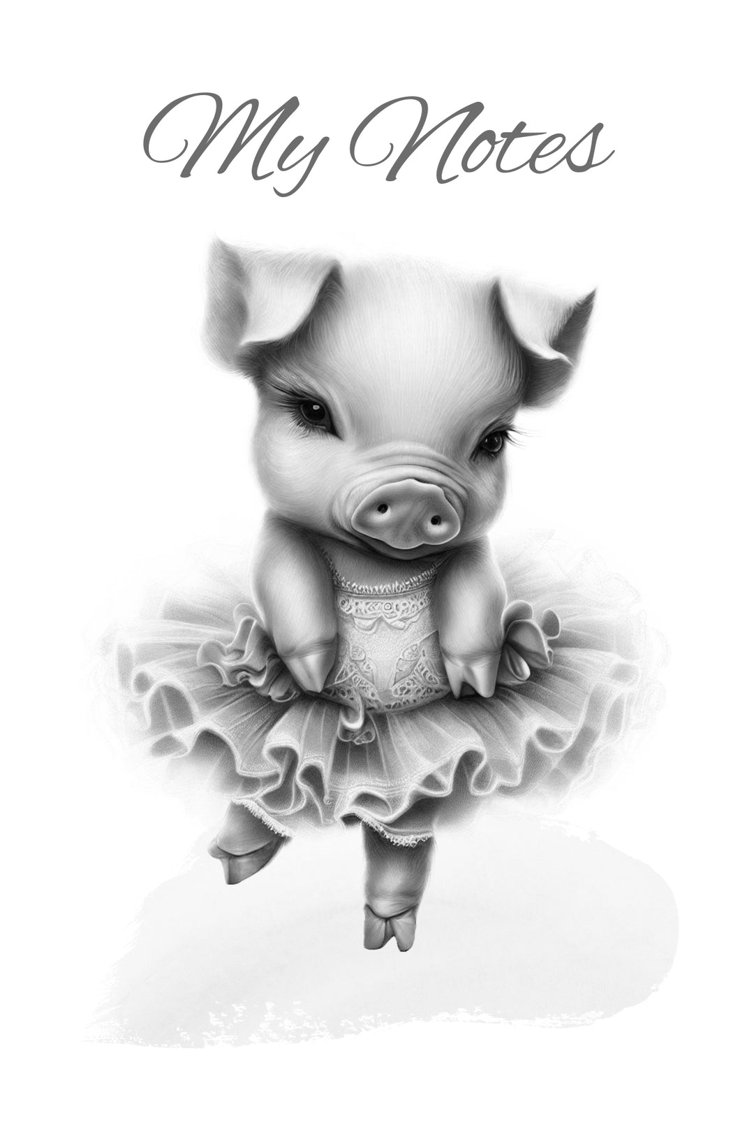 Notebook - My Piggy Ballerina