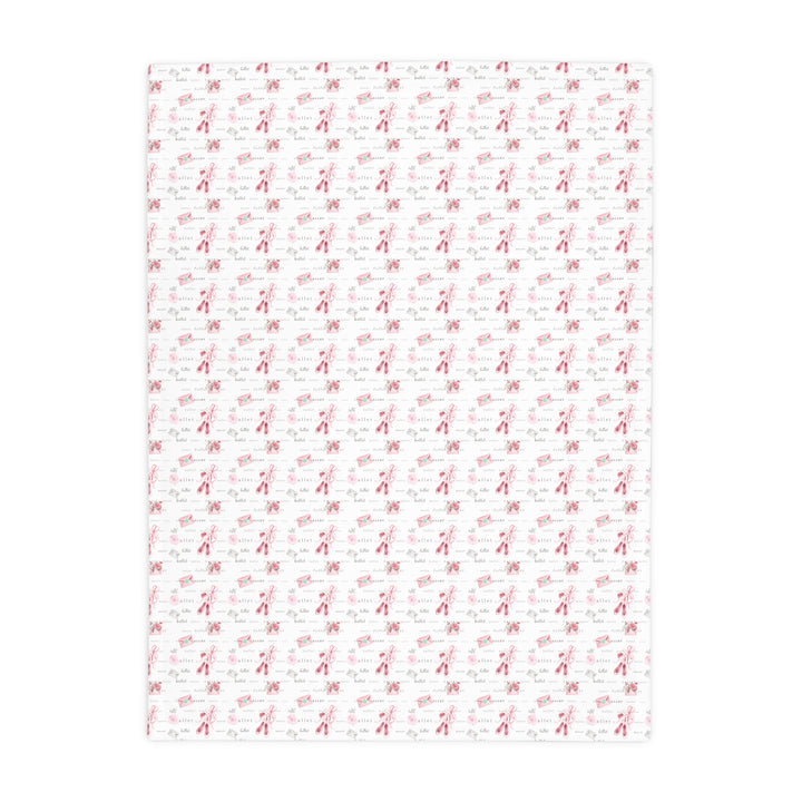 Plush Fleece Blanket - Ballet Shoes