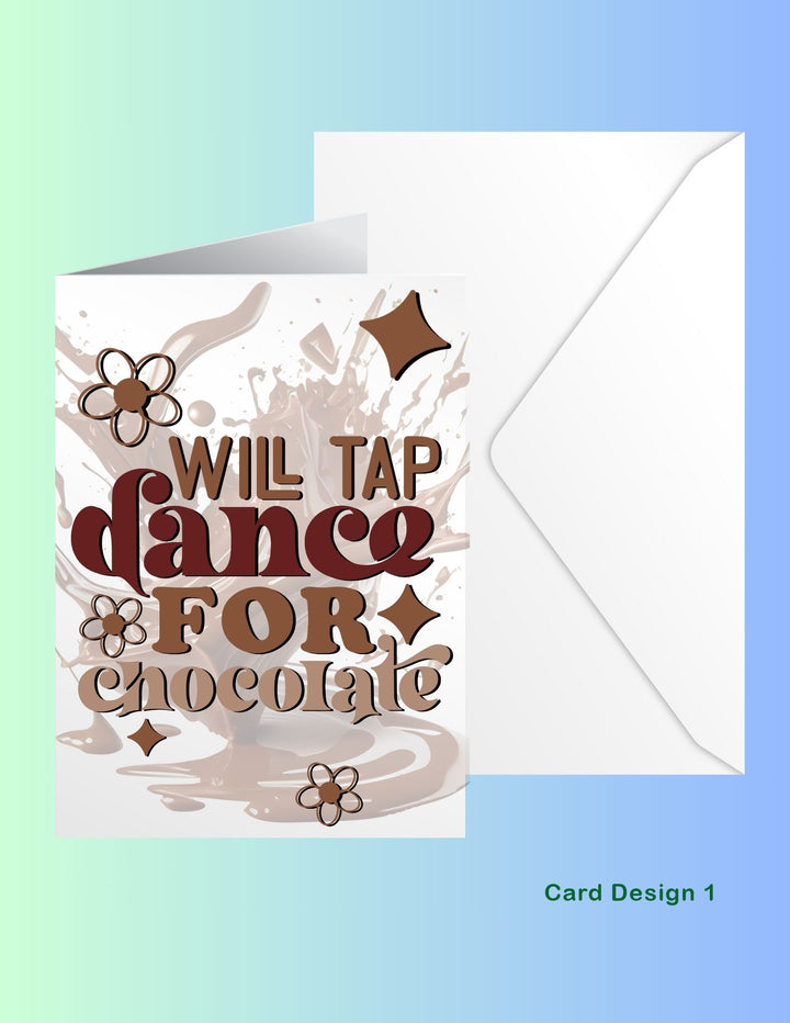 Greeting Card - TAP DANCE 4