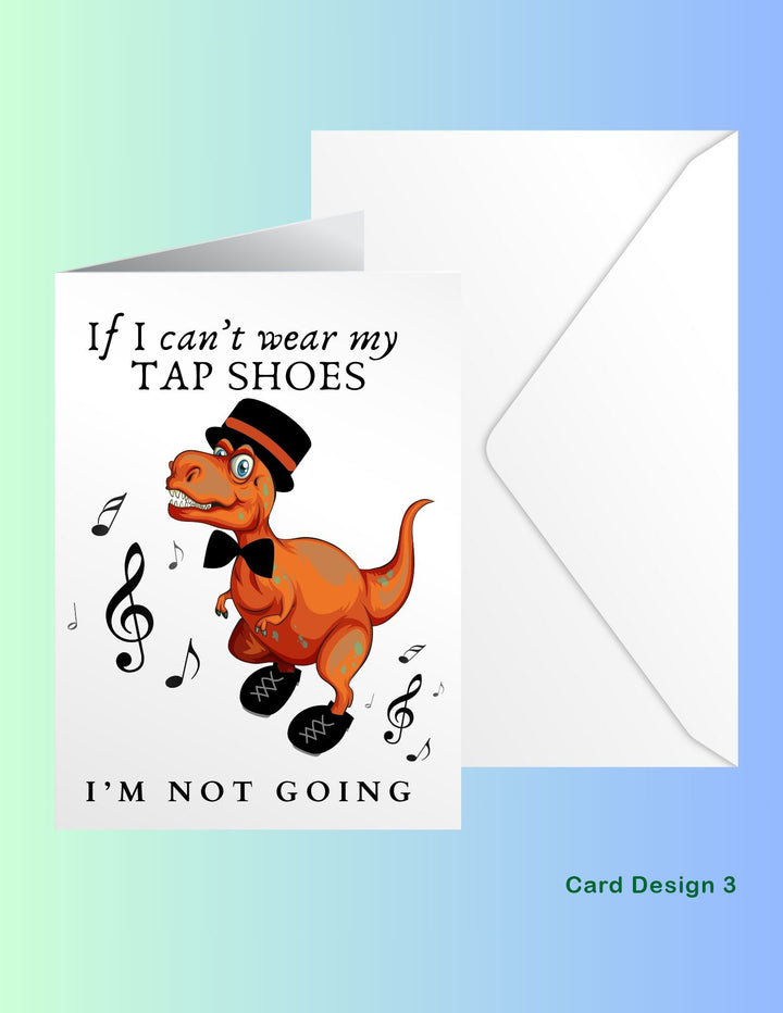 Greeting Card - TAP DANCE 4