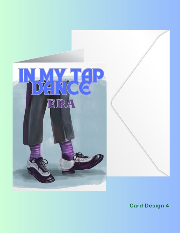 Greeting Card - TAP DANCE 1