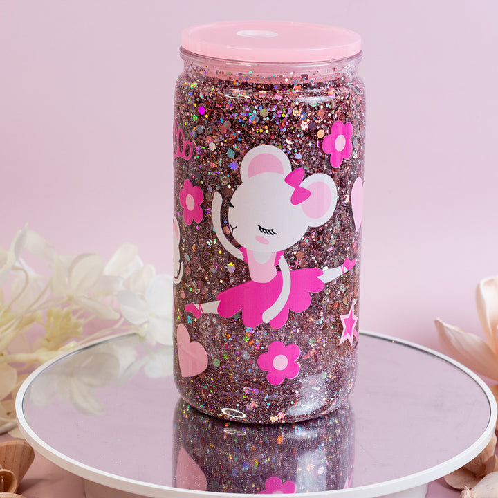 Snow Globe Tumbler - Ballerina Mouse