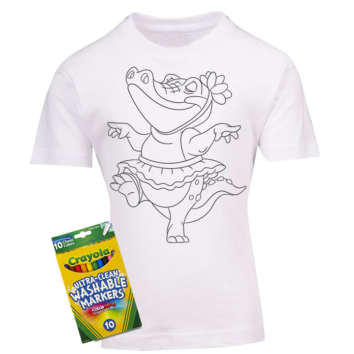 Colour, Wear, Wash Repeat - Dancing Crocodile