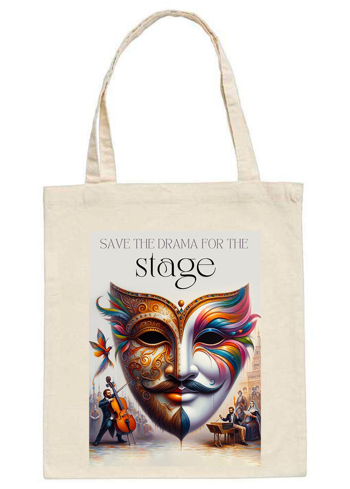 Library/Shoe Bag - Save The Drama