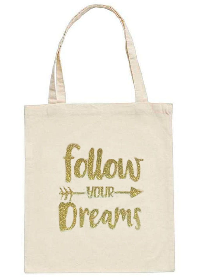 Library/Shoe Bag - Follow Your Dreams