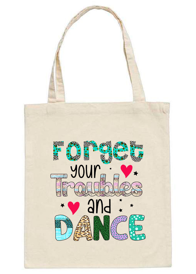 Library/Shoe Bag - Forget Your Troubles