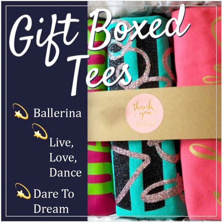 Gift Boxed Dance Tees - Ballerina