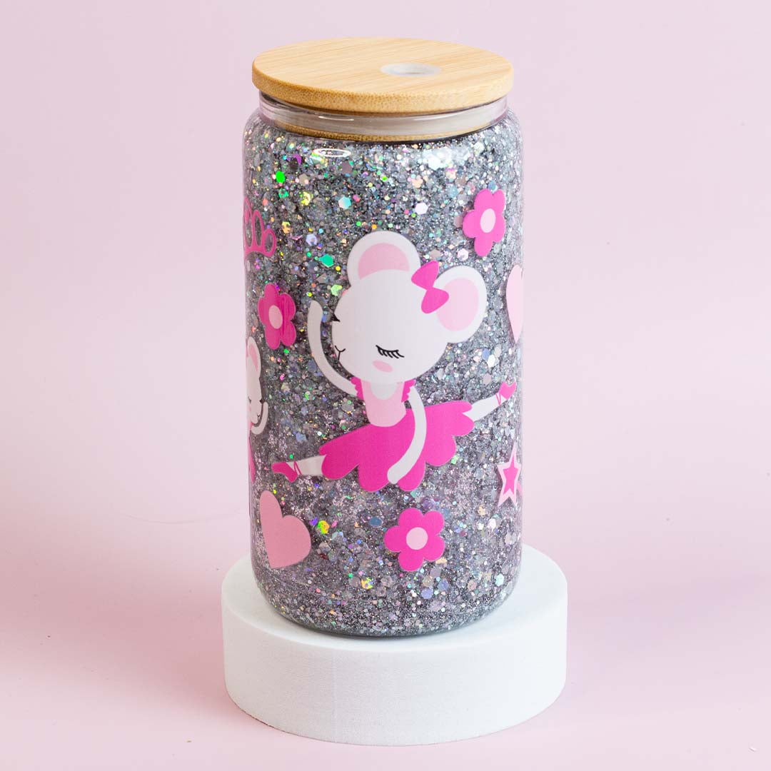 Snow Globe Tumbler - Ballerina Mouse