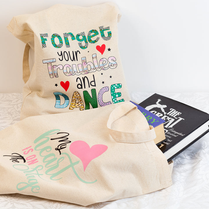 Library/Shoe Bag - Dance Heart