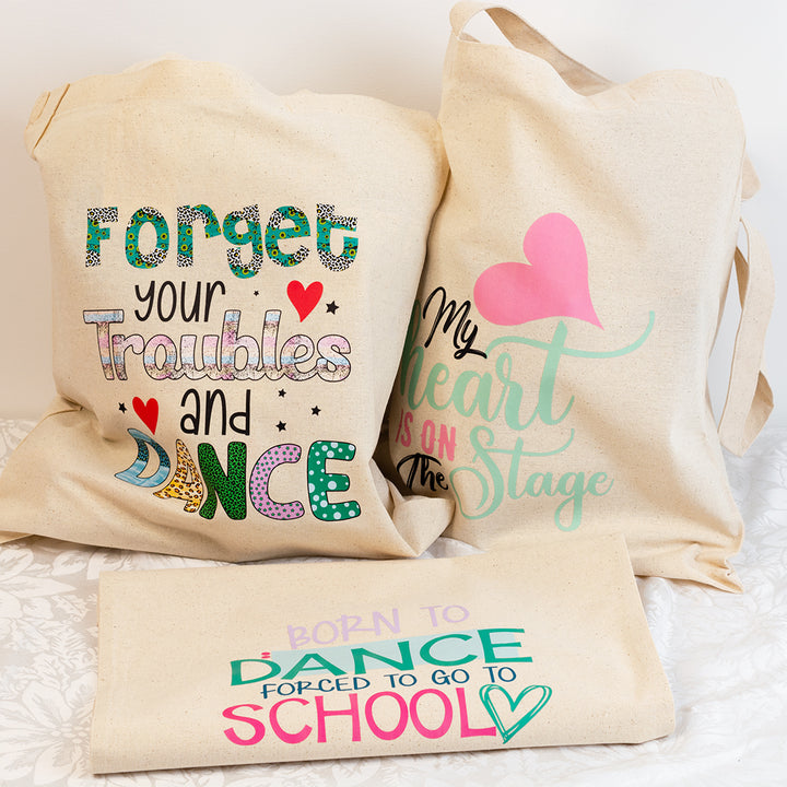 Library/Shoe Bag - Dance Heart