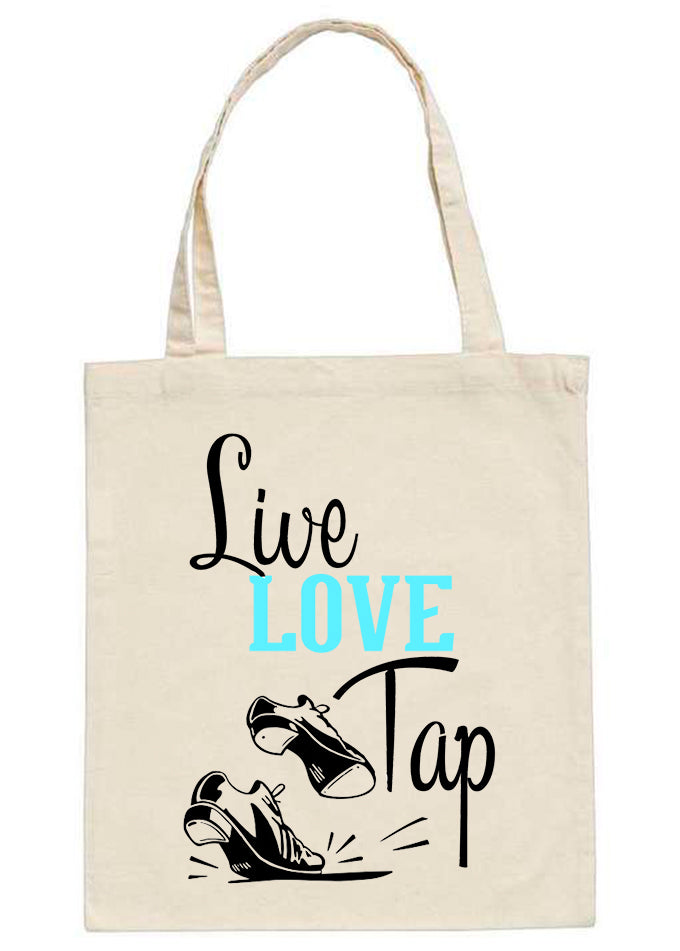 Library/Shoe Bag - Live Love Tap