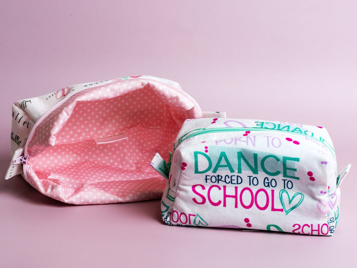 Makeup Pouch, Medium - Born To Dance