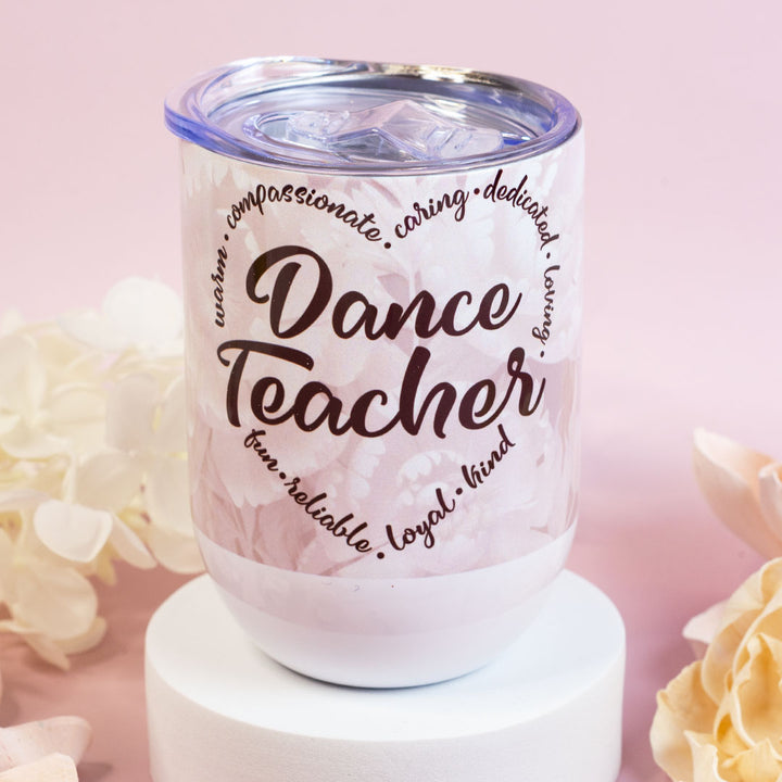 12oz Stemless Wine Tumblers  - Dance Teacher