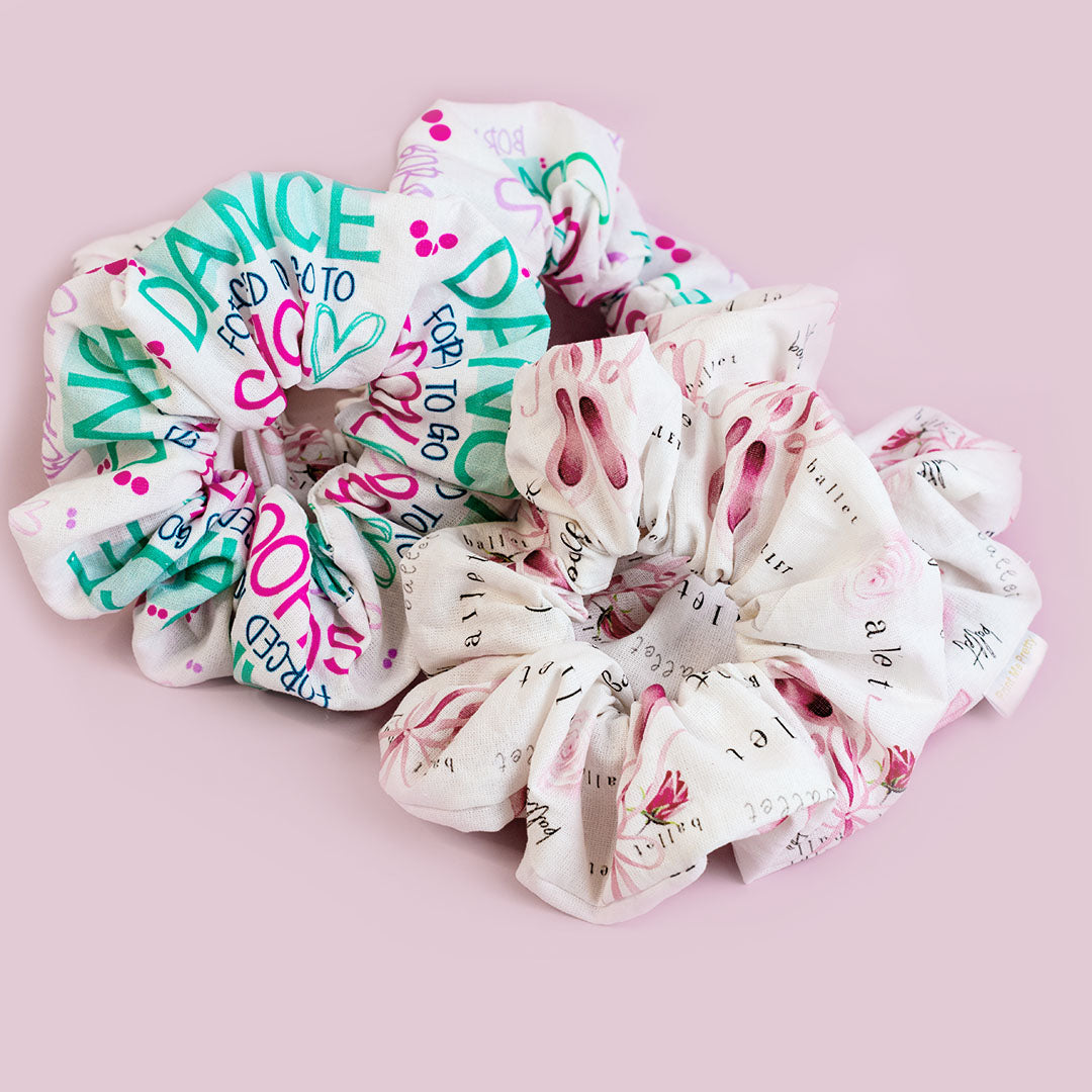 Scrunchie - Ballet Shoes