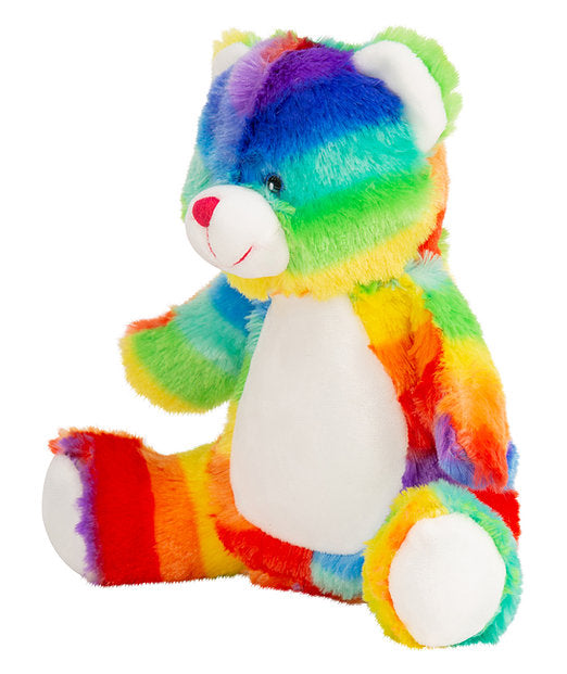 Print Me Rainbow Bear - Add Your Name