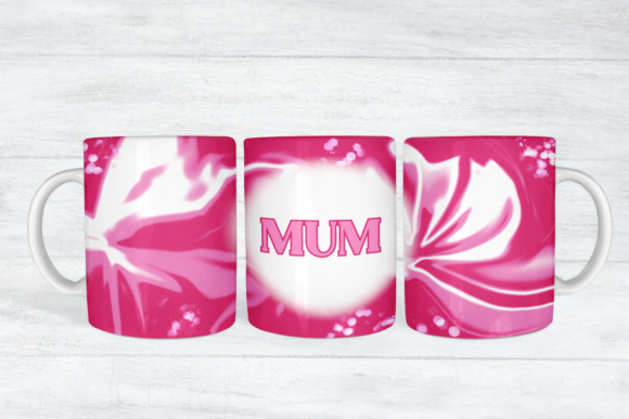 Mothers Day - Mum Pink Swirl