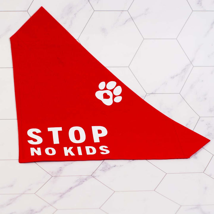 Pets - Bandanas, Stop No Kids