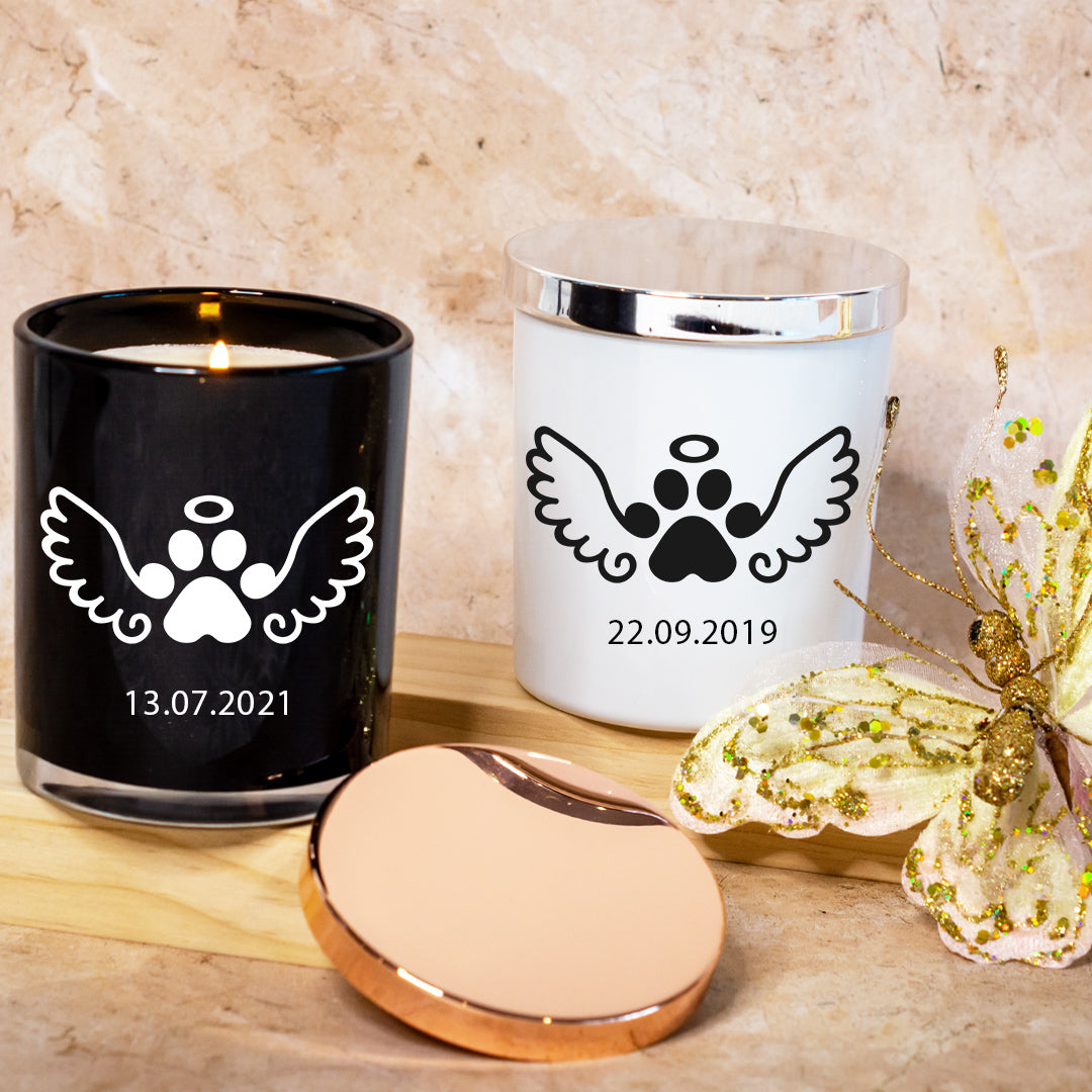 Candles - Pet Memorial, Angel Wings