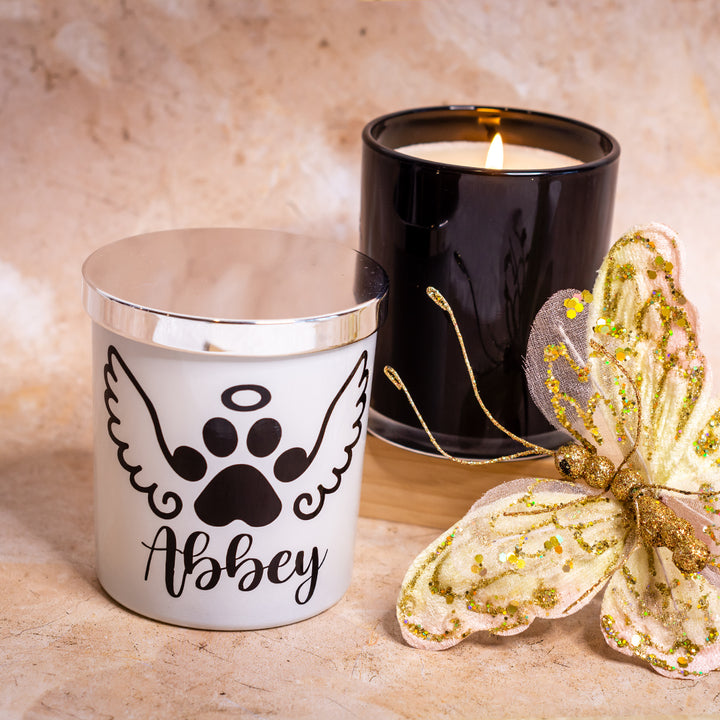 Candles - Pet Memorial, Angel Wings